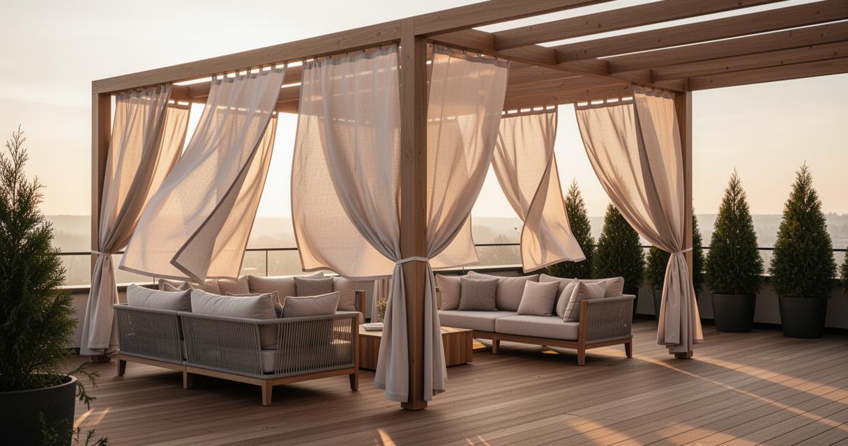 Top 10 Meilleur Rideaux Exterieur Pour Terrasse fevrier 2025 : Comparatif des Rideaux Ajustables à Prix Malins